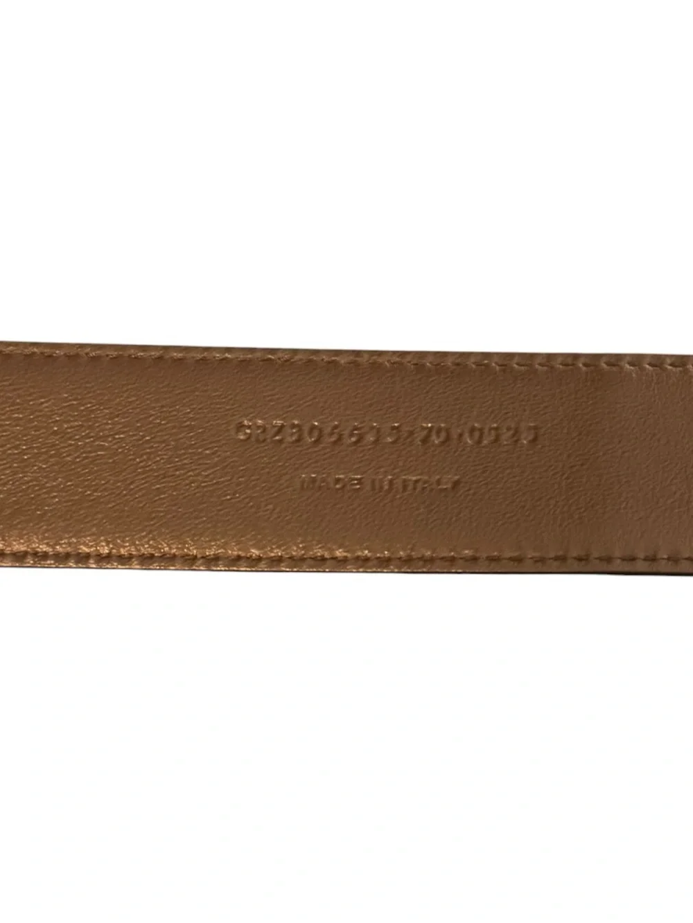 Saint Laurent Black Minimal Leather Belt Size 70cm (Small) NWOT